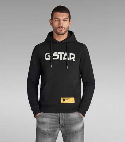 G-STAR Hooded Sweater - Dark Black