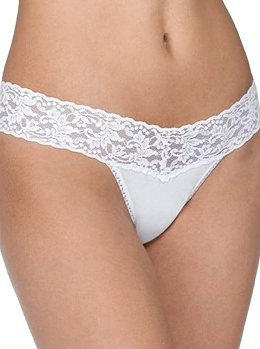 hanky panky low rise supima cotton thong