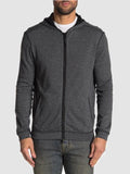 John Varvatos L/S Zip Double Knit Hoodie