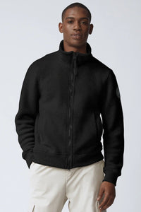 Canada Goose Men's Lawson Fleece Jacket Black Label - Black