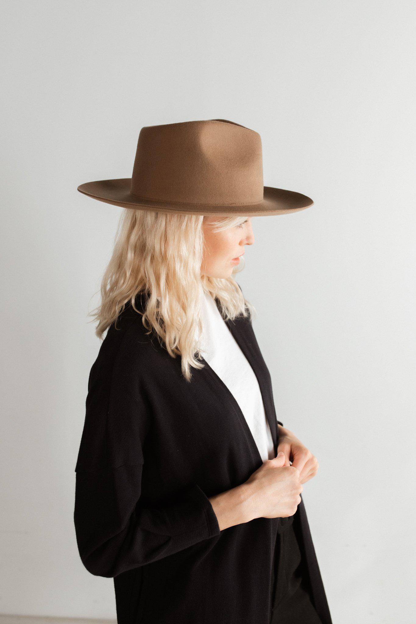 Gigi Pip Zephyr Rancher hat in Brown