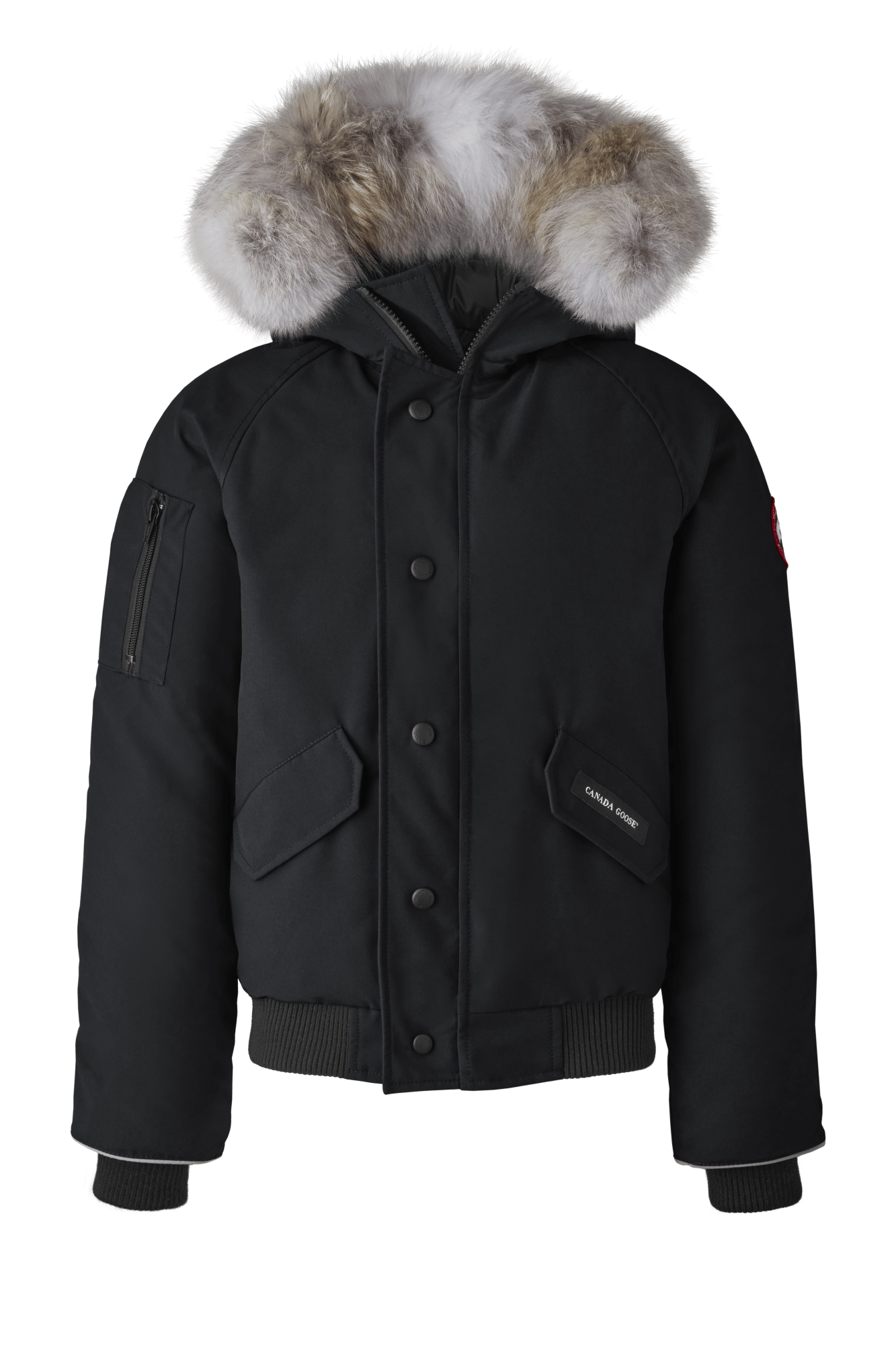 Canada Goose Youth Rundle Bomber Black manhattan casuals