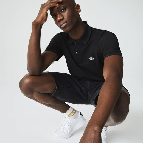 Lacoste L1212 Classic Fit Polo - Black