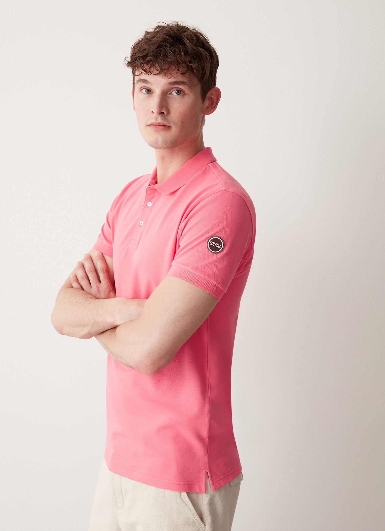 COLMAR Men's Stretch Pique Cotton Polo - Big Babol