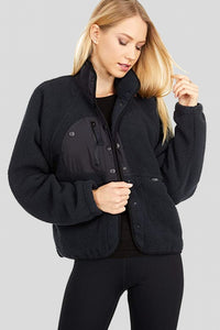 Free People Hit the Slopes Jacket in Black