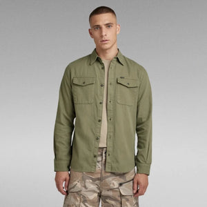 G-STAR Marine Slim L/S Shirt -  Shamrock Gd