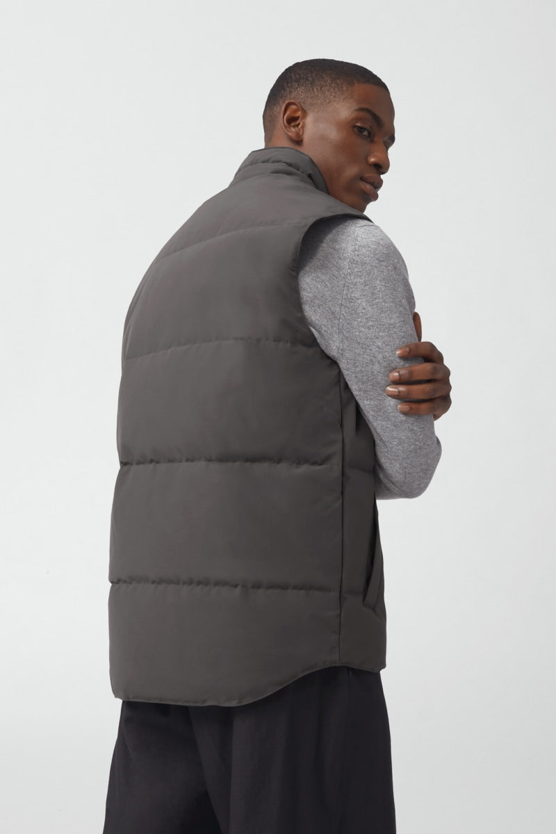 Canada Goose Men's Garson Vest Black Label - Coastal Grey