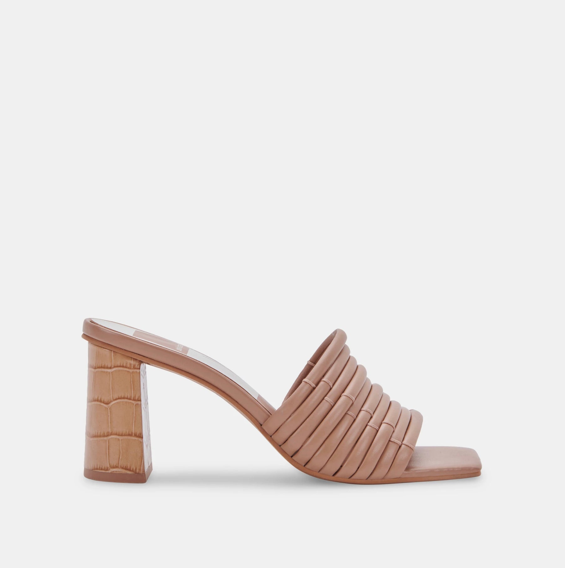 Dolce Vita Priana Multi Strap Heel in Cafe