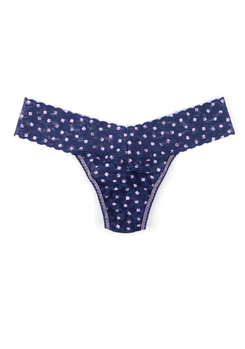 hanky panky low rise thong in square root