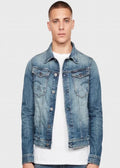 G-STAR Arc 3D Slim Jacket - Antic Faded Royal Blue