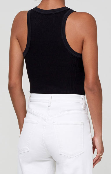 Citizens of Humanity Isabel rib tank in black