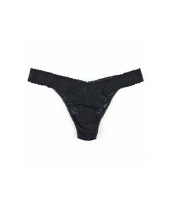 hanky panky original rise thong in black