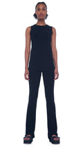 Norma Kamali Sleeveless Swing Top in Black