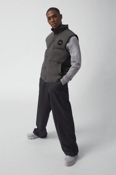 Canada Goose Men's Garson Vest Black Label - Coastal Grey