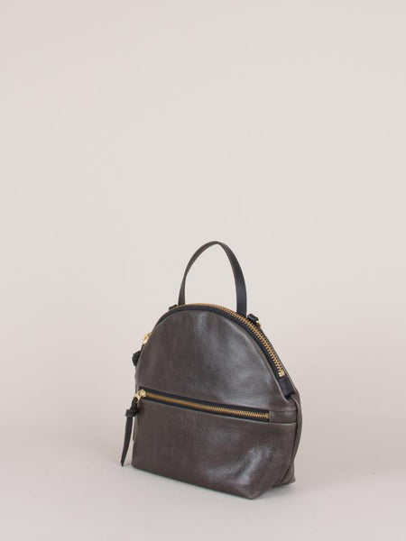 eleven thirty Anni Mini Shoulder Bag with zipper in steel