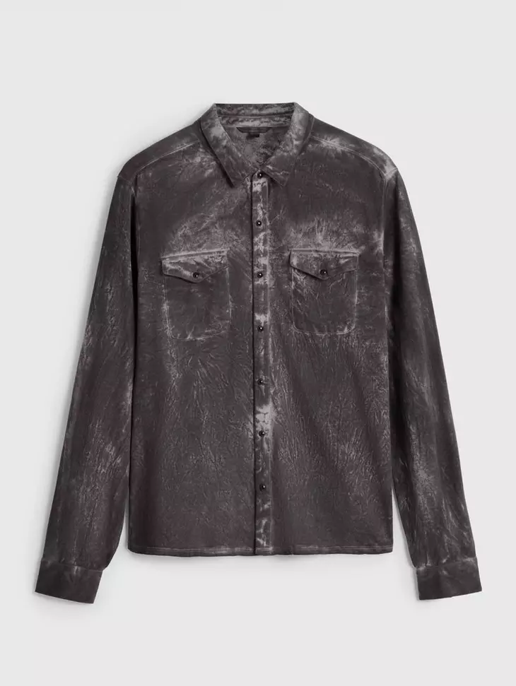 John Varvatos Arvon Shirt - Ash
