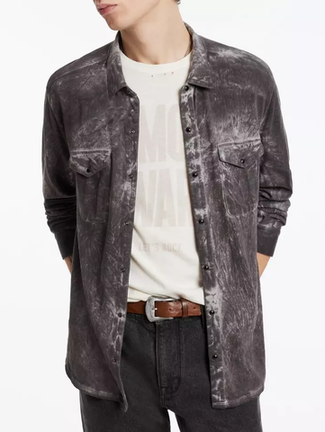 John Varvatos Arvon Shirt - Ash