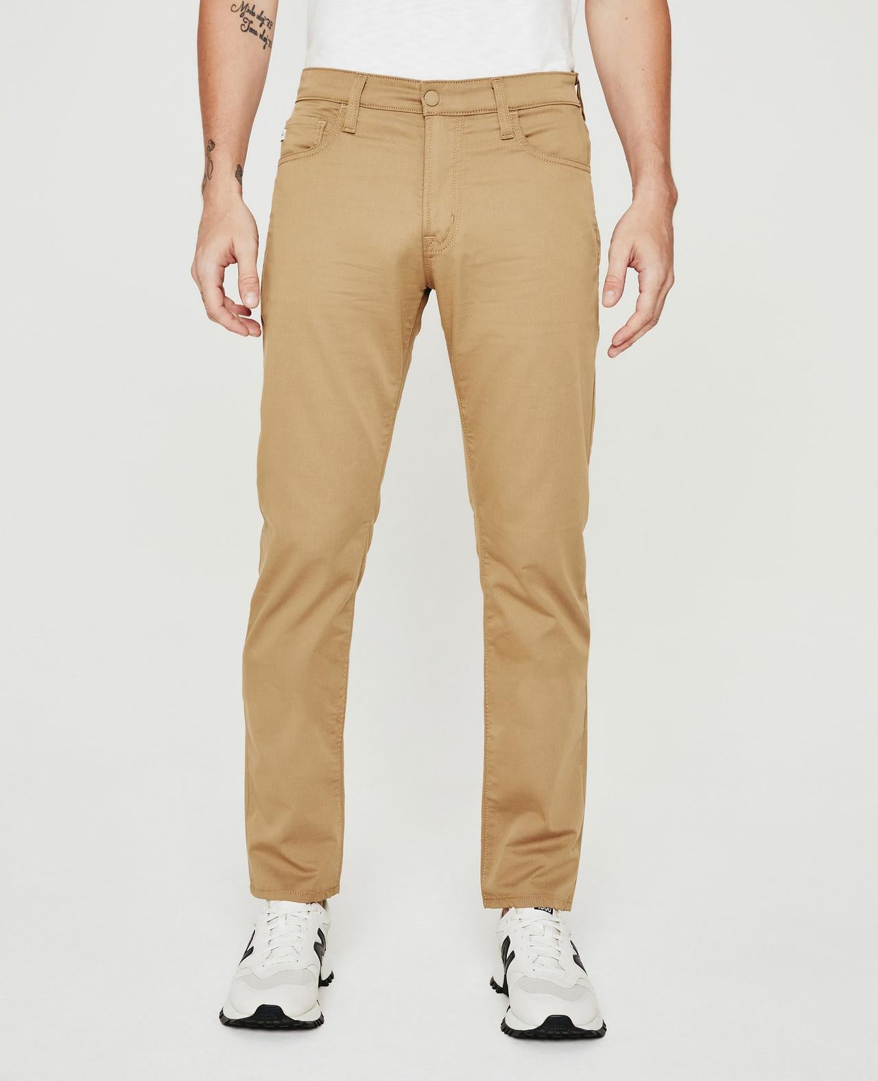 AG Men's Tellis Slim Fit Performance Jeans - Vintage Khaki