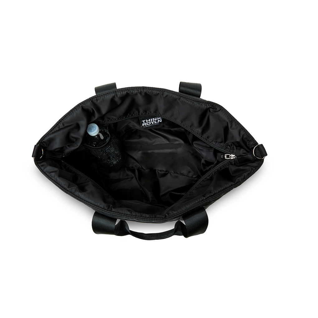 Think Royln Wingman Bag in Black Flight Nylon manhattan casuals
