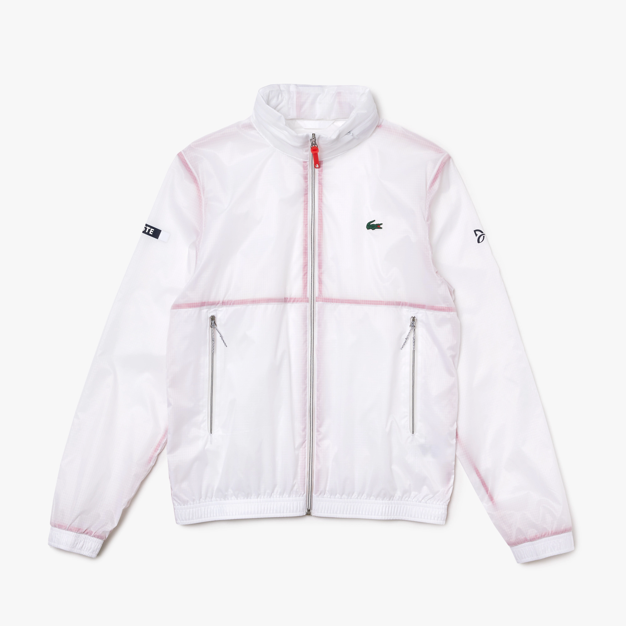 Lacoste Novak Djokovic Zip Jacket - White