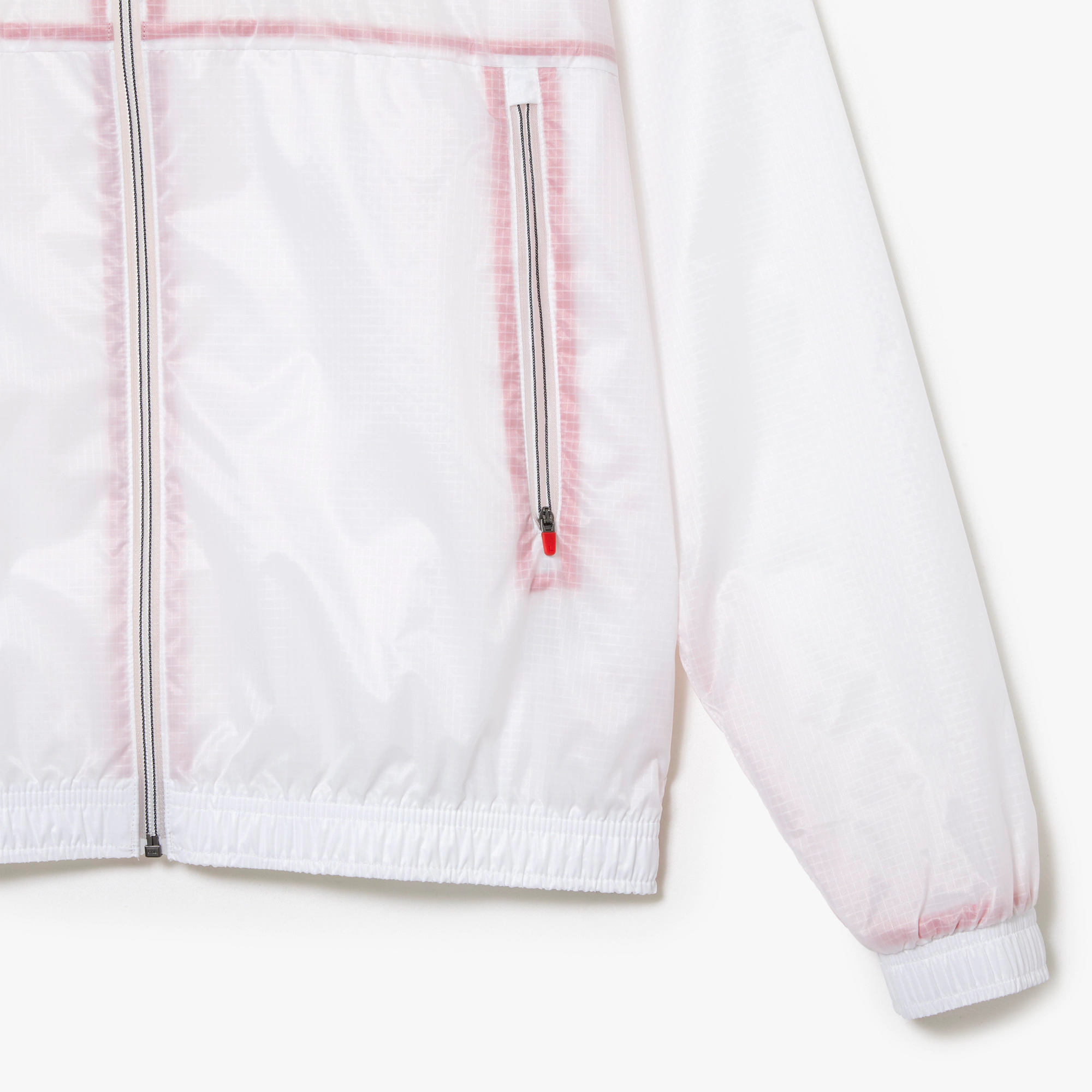 Lacoste Novak Djokovic Zip Jacket - White