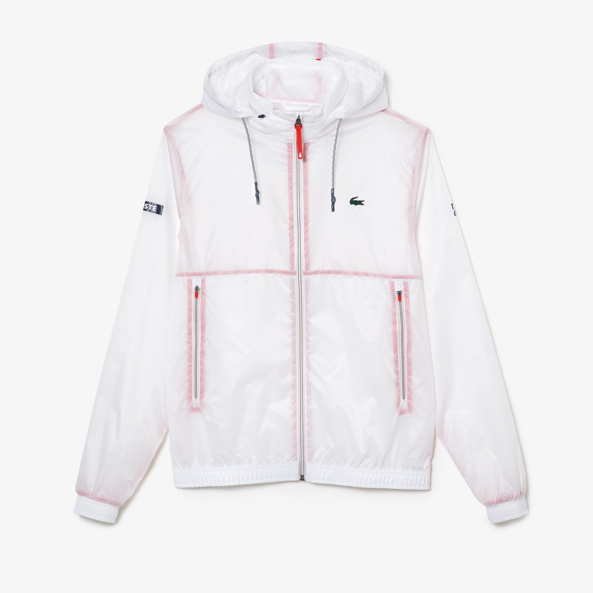 Lacoste Novak Djokovic Zip Jacket - White