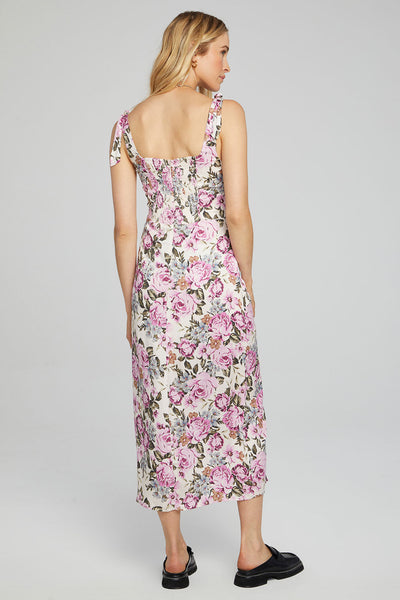 Saltwater Luxe Jestyn Floral Midi Dress in Multi
