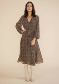 MinkPink Evelyn Midi Dress in Ditzy Print
