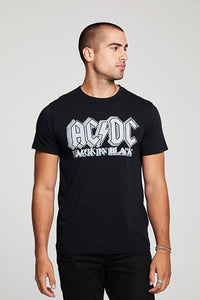 Chaser Men's AC/DC - Back in Black - True Black