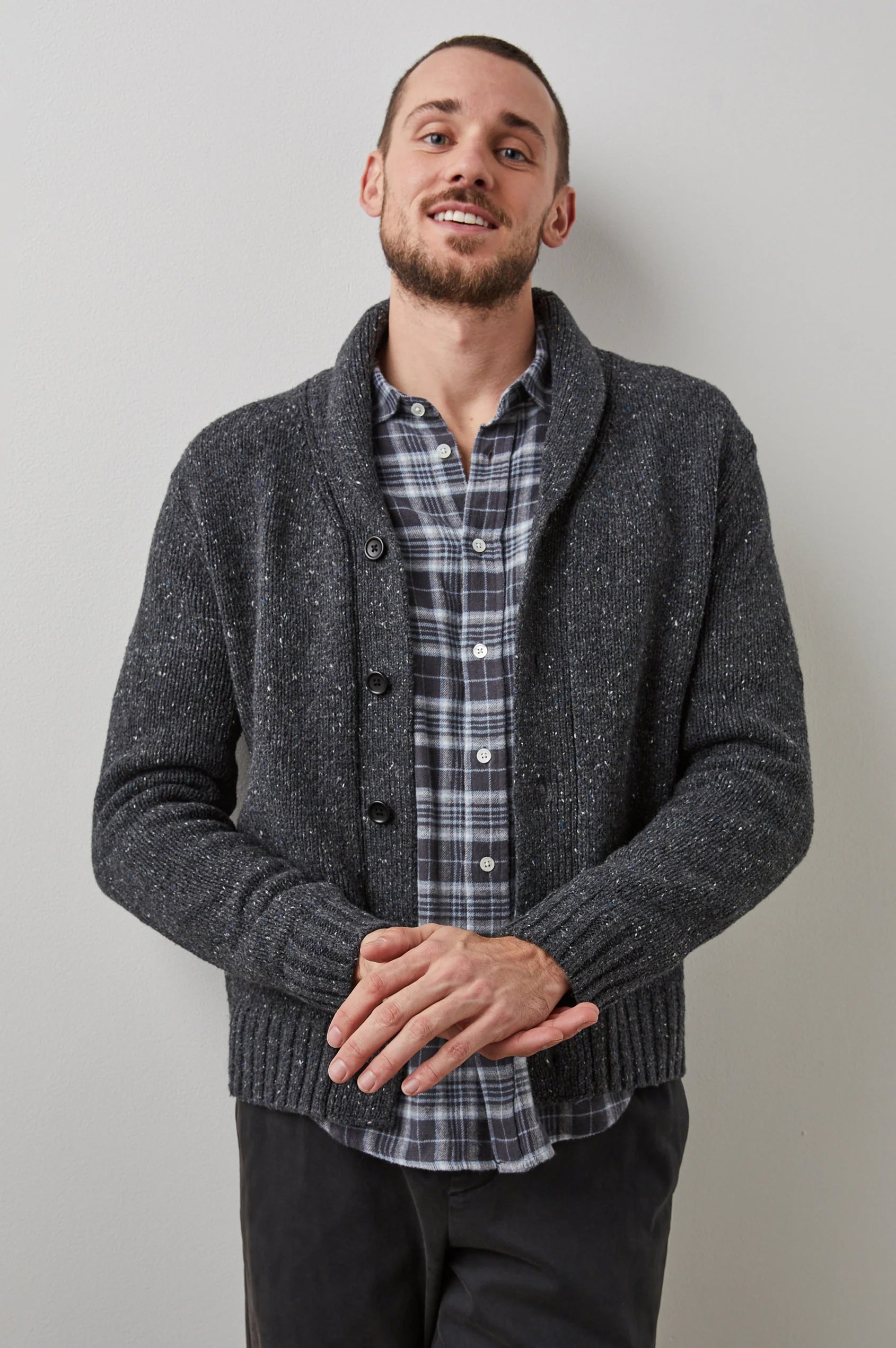 Rails Men's Corden Cardigan - Constellation