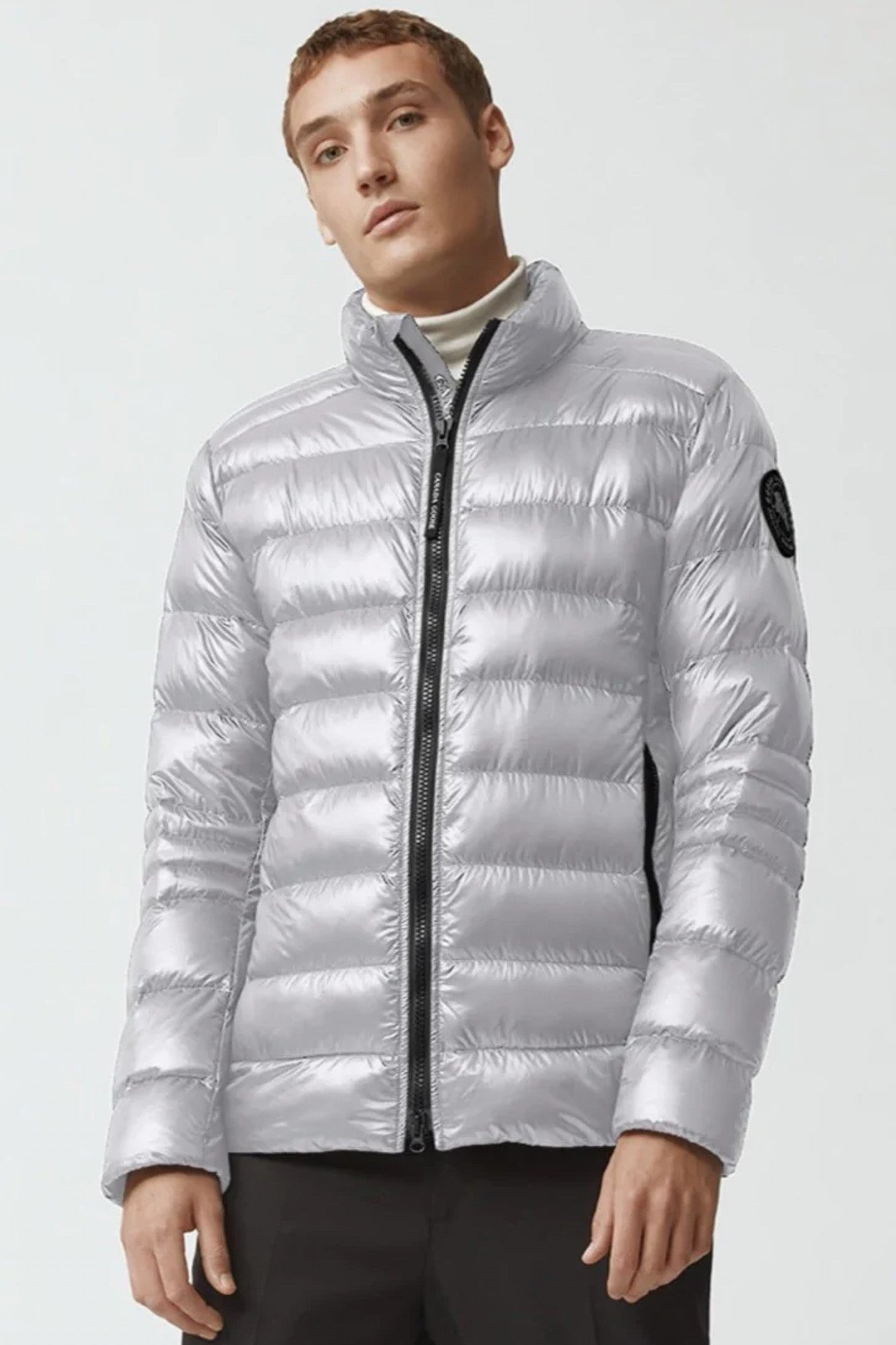 Canada Goose Men's Crofton Jacket Black Disc - Silverbirch