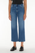7ForAllMankind Alexa Wide Crop w Raw Hem in Clara