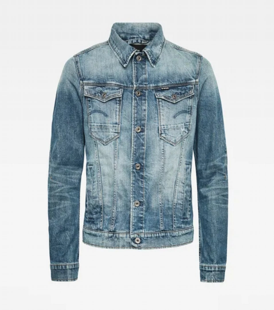 G-STAR Arc 3D Slim Jacket - Antic Faded Royal Blue
