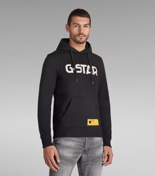 G-STAR Hooded Sweater - Dark Black