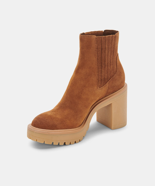 Dolce Vita Caster Boot - Camel Suede