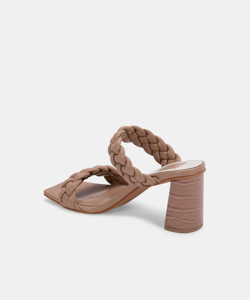 Dolce Vita Paily 2 Strap Woven in Cafe