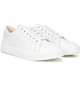 Sam Edelman Ethyl Leather Laceup Sneaker White