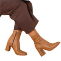 Free People Sienna Ankle Boot in Cognac