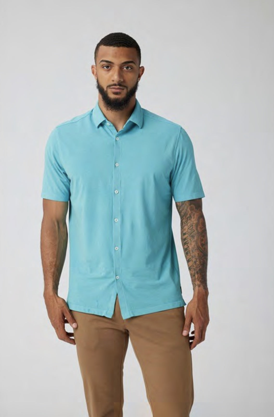 Good Man Brand Flex Pro Lite Solid Big On-Point Shirt - Porcelain
