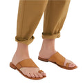 Free People Sant Antoni Slide Shoe in Saffron