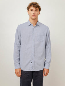 Rails Men's Wyatt L/S - Blue Melange