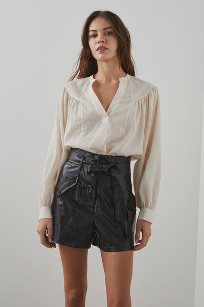 Rails Fable Notch collar blouse in Lotus