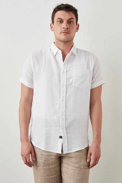 Rails Men's Fairfax S/S Shirt - White