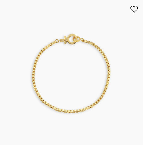 gorjana Bodhi mini bracelet in gold