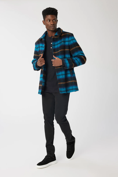 Good Man Brand LS Relaxed Henley - Black