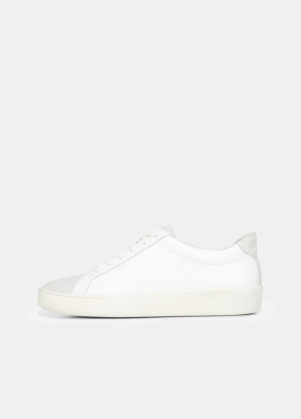 Vince Janna Tonal Leather & Suede Sneaker
