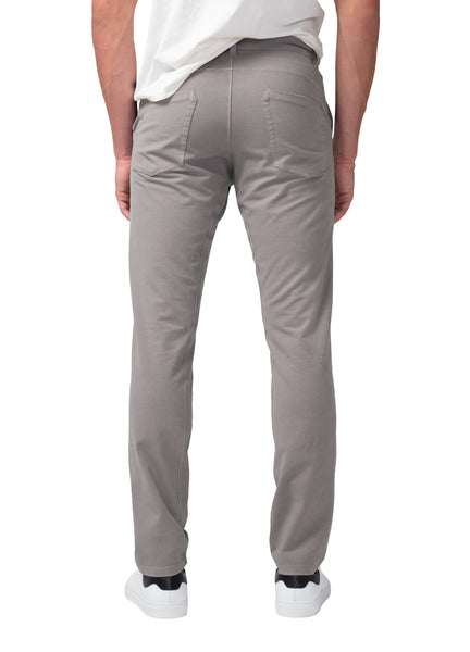 Good Man Brand Flex Pro Jersey Hybrid 5 Pocket Pant - Frost Grey