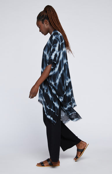 Gentle Fawn Rosabelle Cover-Up in Black Tie Dye
