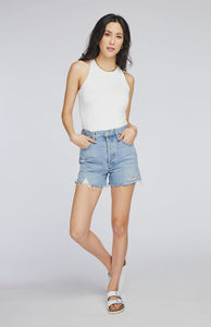 Gentle Fawn Alto rayon tank top in White