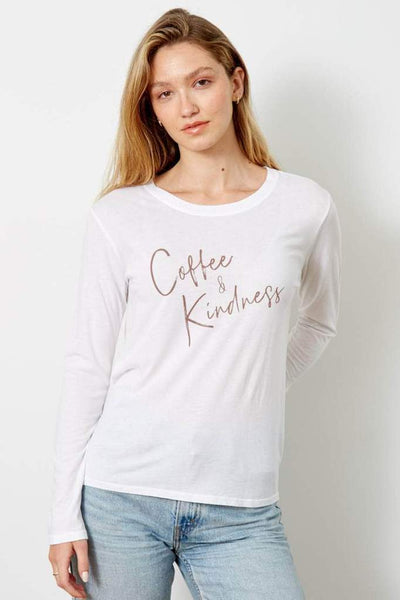 goodhYOUman Suzanne Coffee Kindness in White